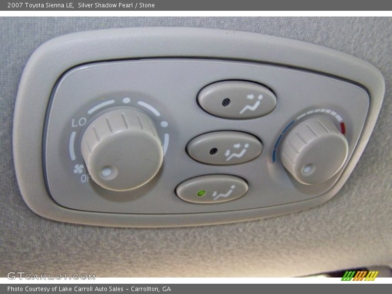 Silver Shadow Pearl / Stone 2007 Toyota Sienna LE