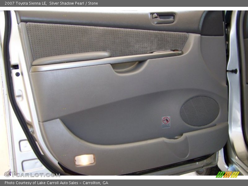 Silver Shadow Pearl / Stone 2007 Toyota Sienna LE