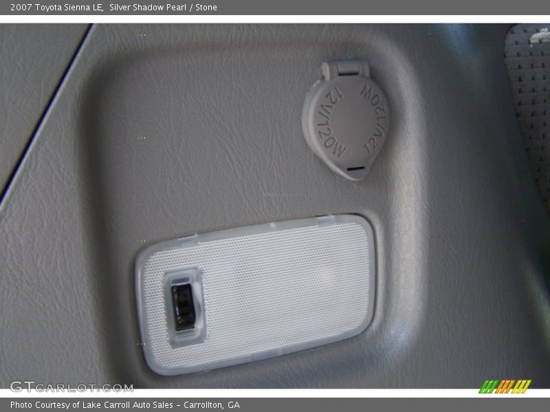 Silver Shadow Pearl / Stone 2007 Toyota Sienna LE