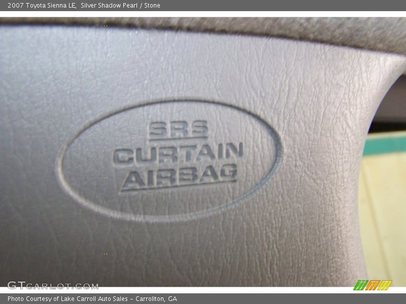Silver Shadow Pearl / Stone 2007 Toyota Sienna LE