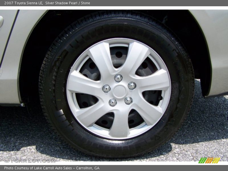 Silver Shadow Pearl / Stone 2007 Toyota Sienna LE