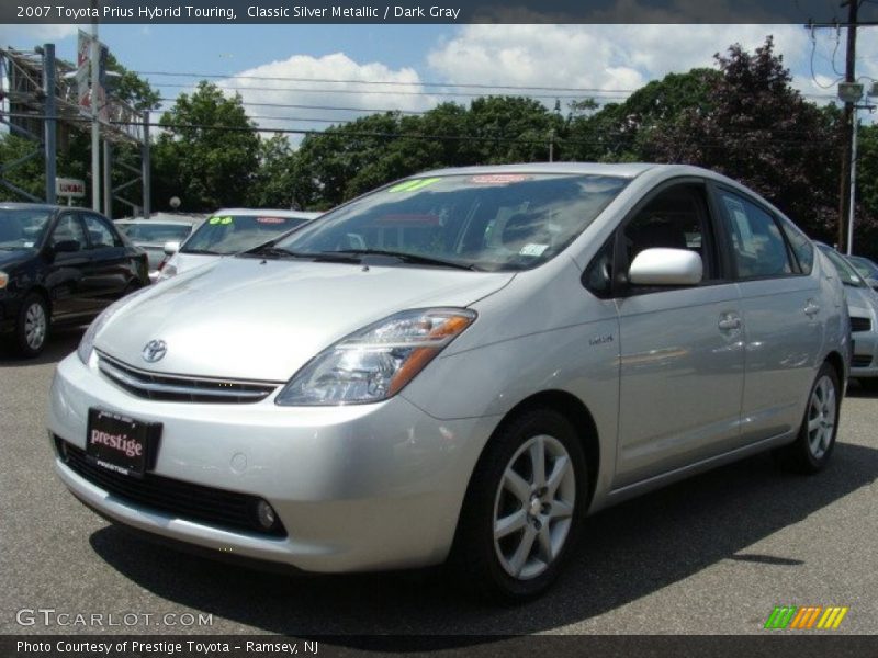Classic Silver Metallic / Dark Gray 2007 Toyota Prius Hybrid Touring