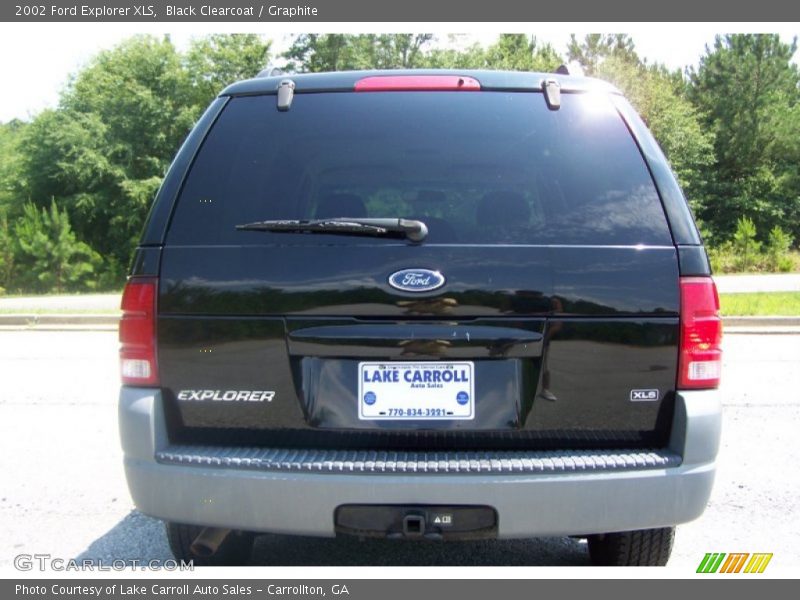 Black Clearcoat / Graphite 2002 Ford Explorer XLS