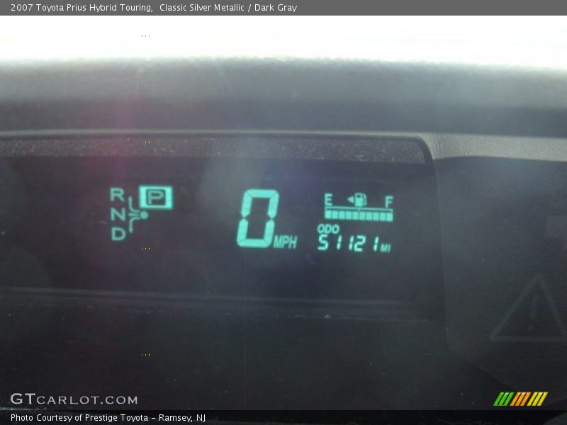 Classic Silver Metallic / Dark Gray 2007 Toyota Prius Hybrid Touring