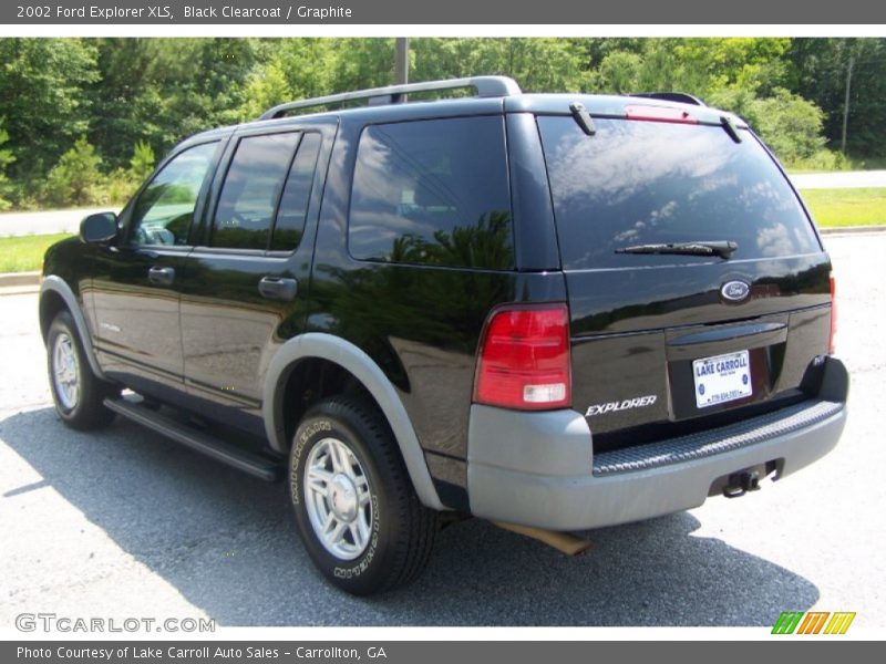 Black Clearcoat / Graphite 2002 Ford Explorer XLS