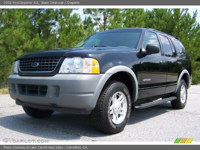 Black Clearcoat / Graphite 2002 Ford Explorer XLS