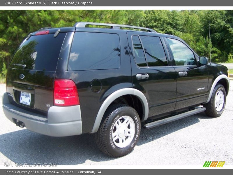 Black Clearcoat / Graphite 2002 Ford Explorer XLS