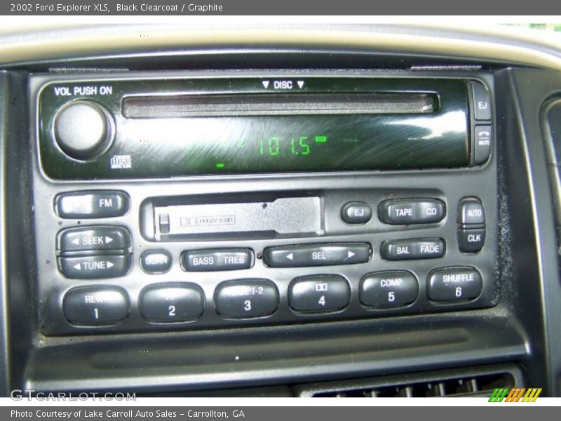 Black Clearcoat / Graphite 2002 Ford Explorer XLS