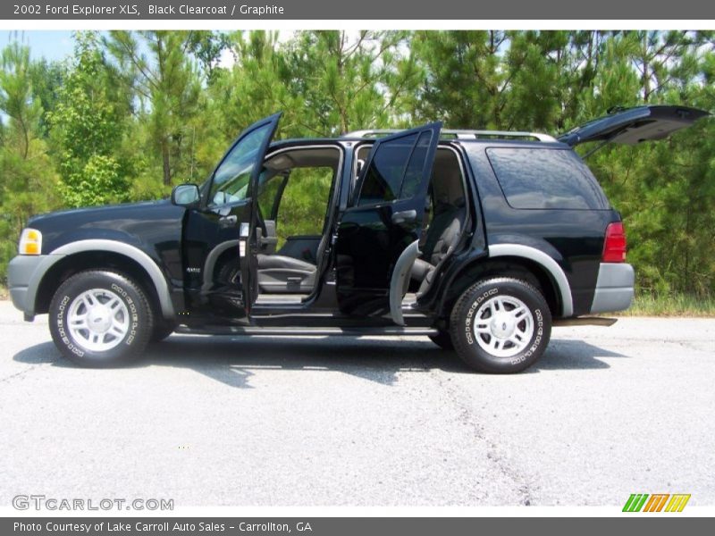 Black Clearcoat / Graphite 2002 Ford Explorer XLS