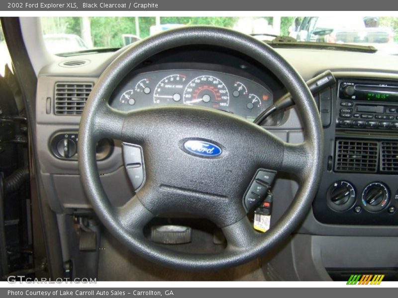 Black Clearcoat / Graphite 2002 Ford Explorer XLS