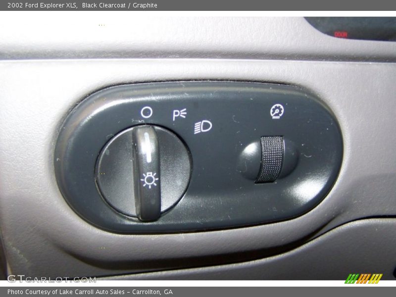 Black Clearcoat / Graphite 2002 Ford Explorer XLS