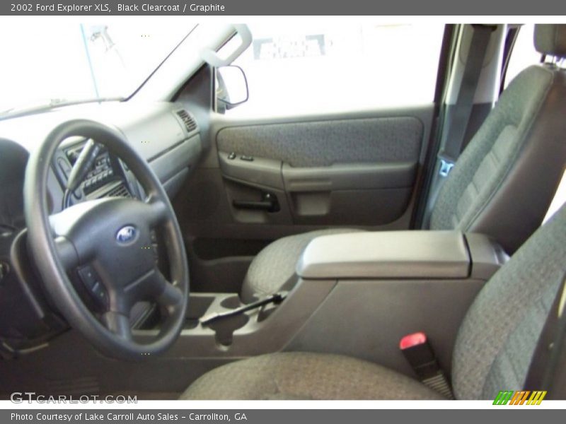 Black Clearcoat / Graphite 2002 Ford Explorer XLS