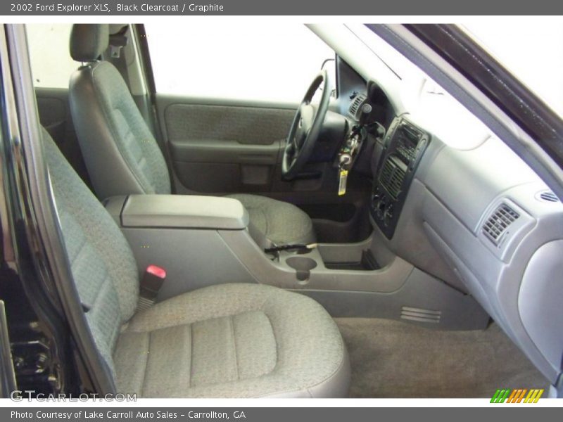 Black Clearcoat / Graphite 2002 Ford Explorer XLS