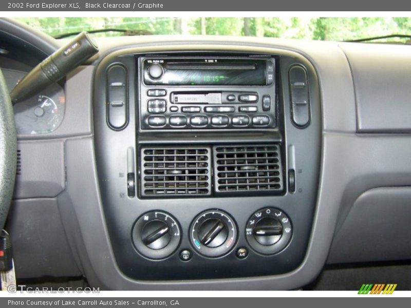 Black Clearcoat / Graphite 2002 Ford Explorer XLS