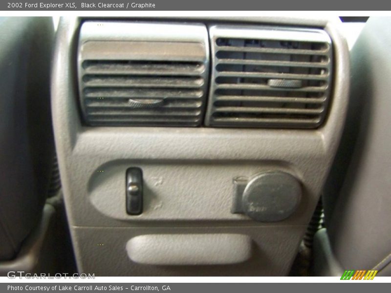Black Clearcoat / Graphite 2002 Ford Explorer XLS