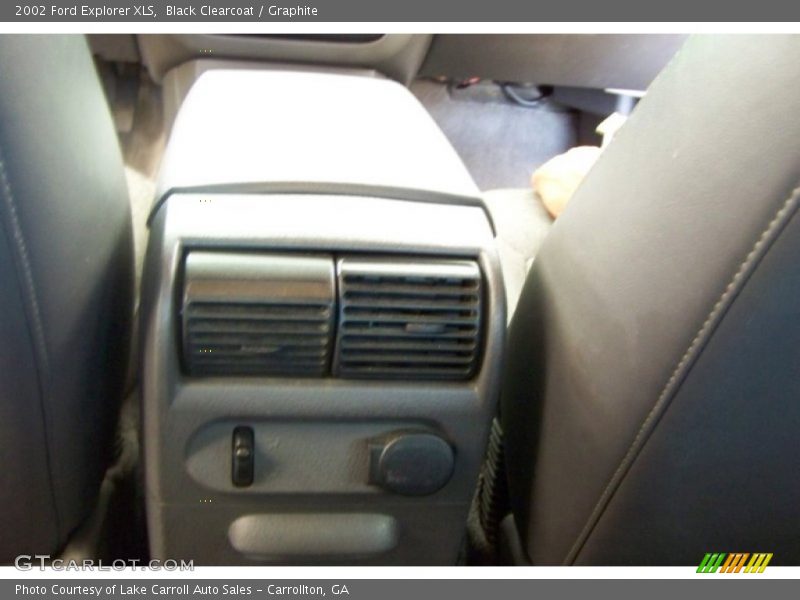 Black Clearcoat / Graphite 2002 Ford Explorer XLS