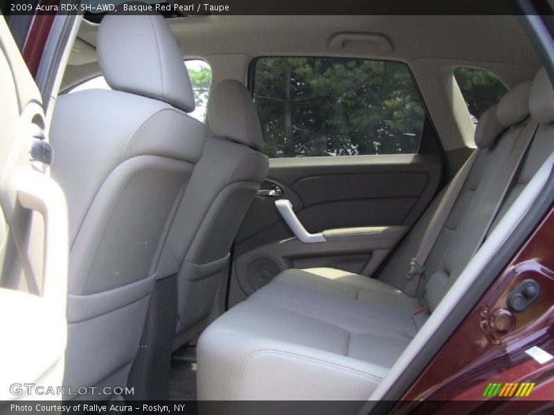 Basque Red Pearl / Taupe 2009 Acura RDX SH-AWD