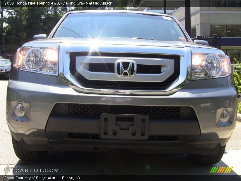 Sterling Gray Metallic / Black 2009 Honda Pilot Touring 4WD