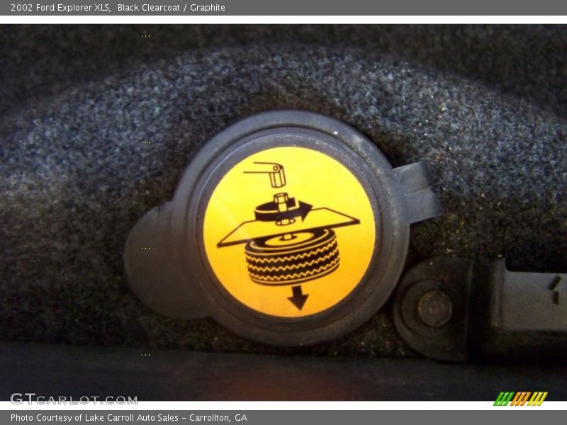 Black Clearcoat / Graphite 2002 Ford Explorer XLS