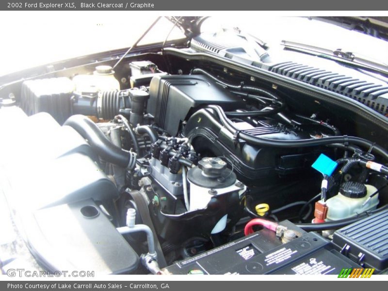 Black Clearcoat / Graphite 2002 Ford Explorer XLS