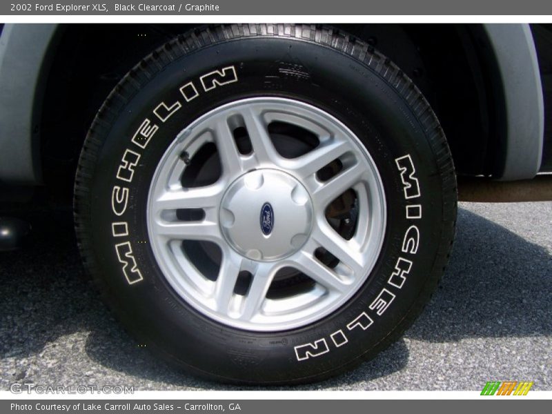 Black Clearcoat / Graphite 2002 Ford Explorer XLS