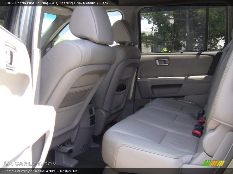 Sterling Gray Metallic / Black 2009 Honda Pilot Touring 4WD
