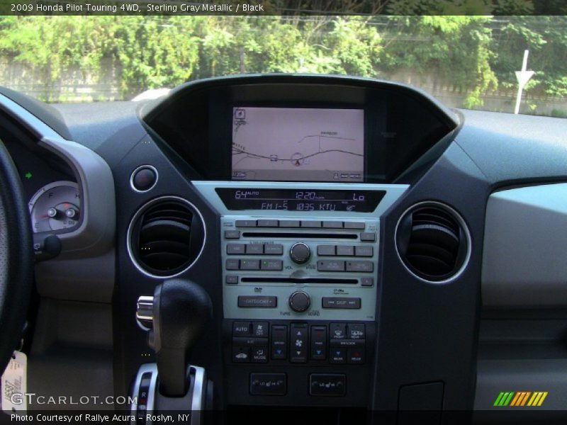 Sterling Gray Metallic / Black 2009 Honda Pilot Touring 4WD
