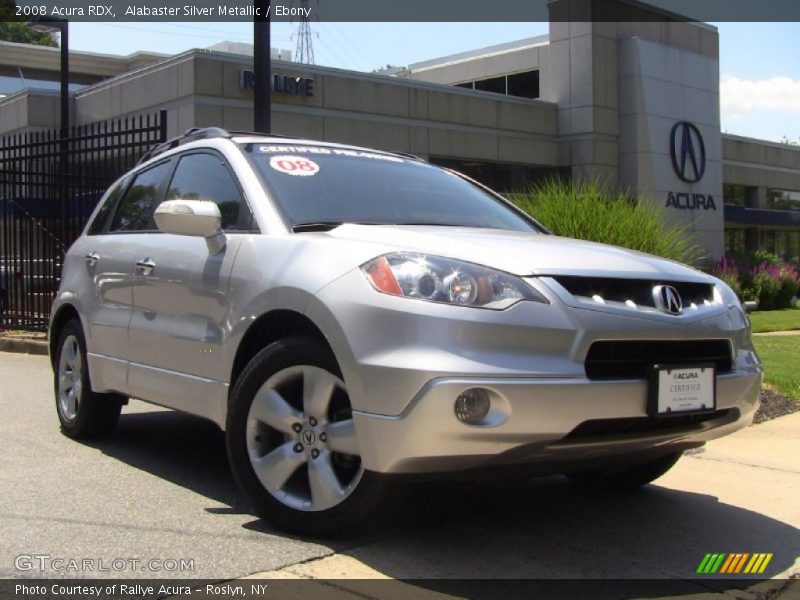 Alabaster Silver Metallic / Ebony 2008 Acura RDX