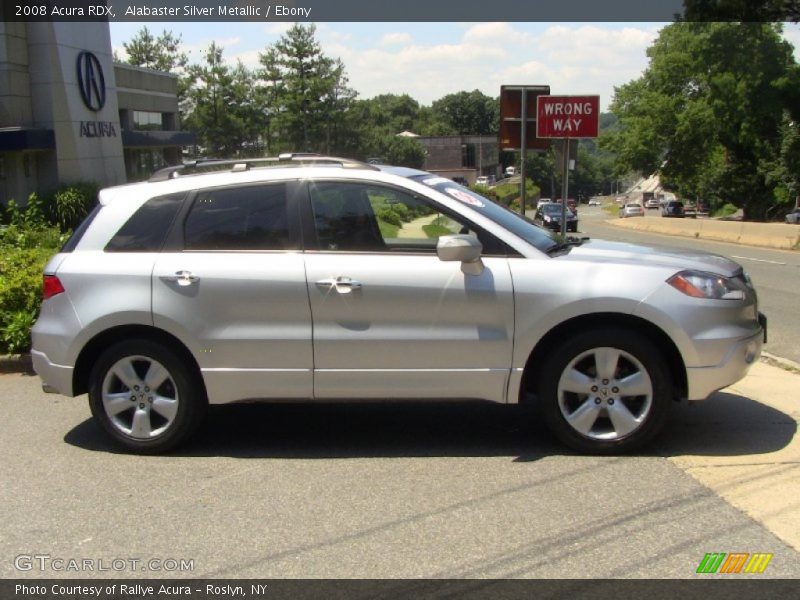 Alabaster Silver Metallic / Ebony 2008 Acura RDX