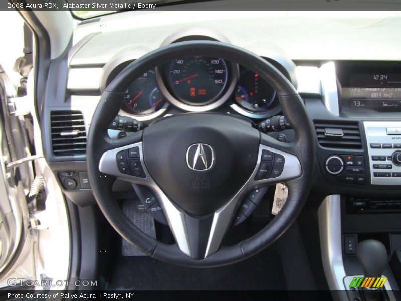Alabaster Silver Metallic / Ebony 2008 Acura RDX