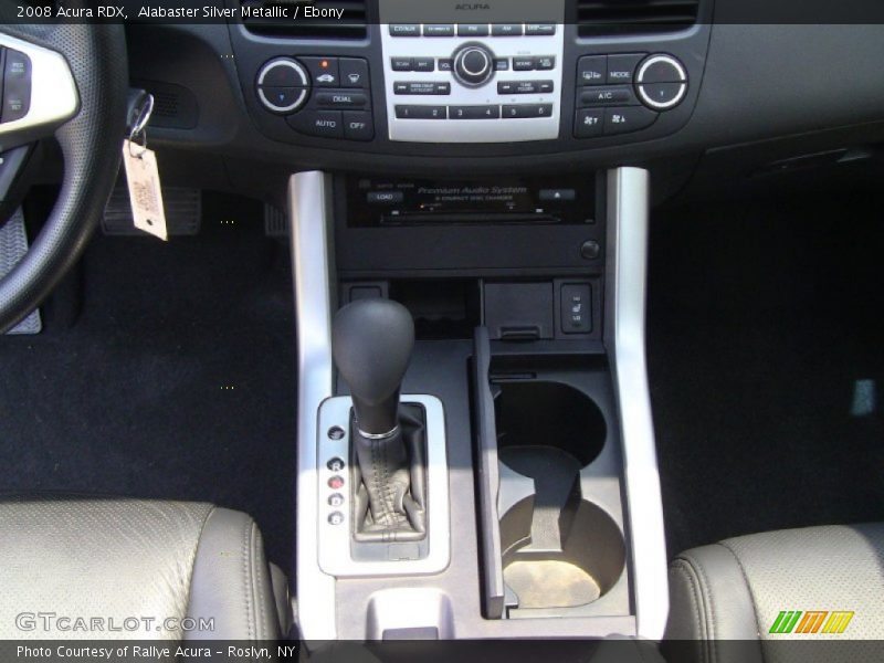 Alabaster Silver Metallic / Ebony 2008 Acura RDX
