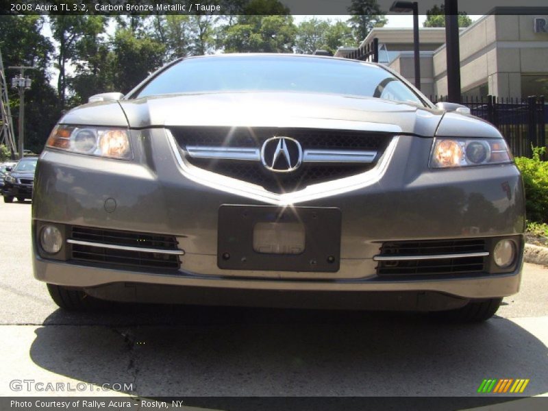 Carbon Bronze Metallic / Taupe 2008 Acura TL 3.2