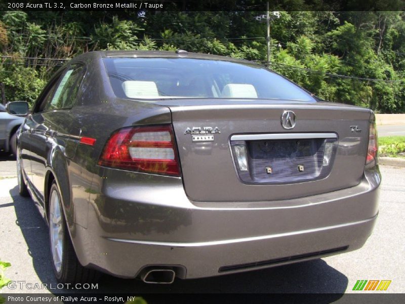 Carbon Bronze Metallic / Taupe 2008 Acura TL 3.2