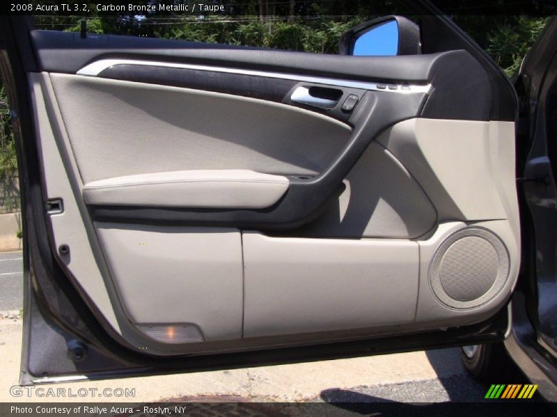 Carbon Bronze Metallic / Taupe 2008 Acura TL 3.2
