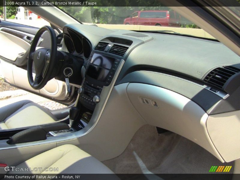 Carbon Bronze Metallic / Taupe 2008 Acura TL 3.2