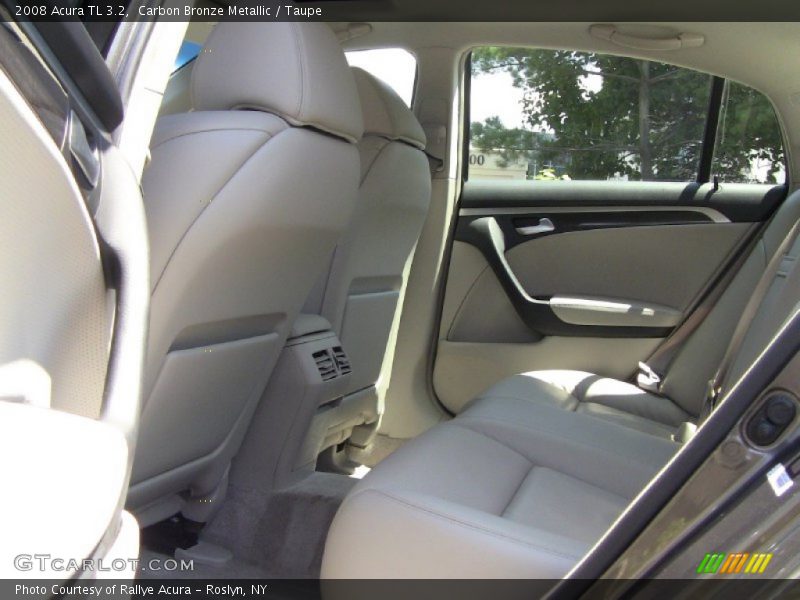 Carbon Bronze Metallic / Taupe 2008 Acura TL 3.2