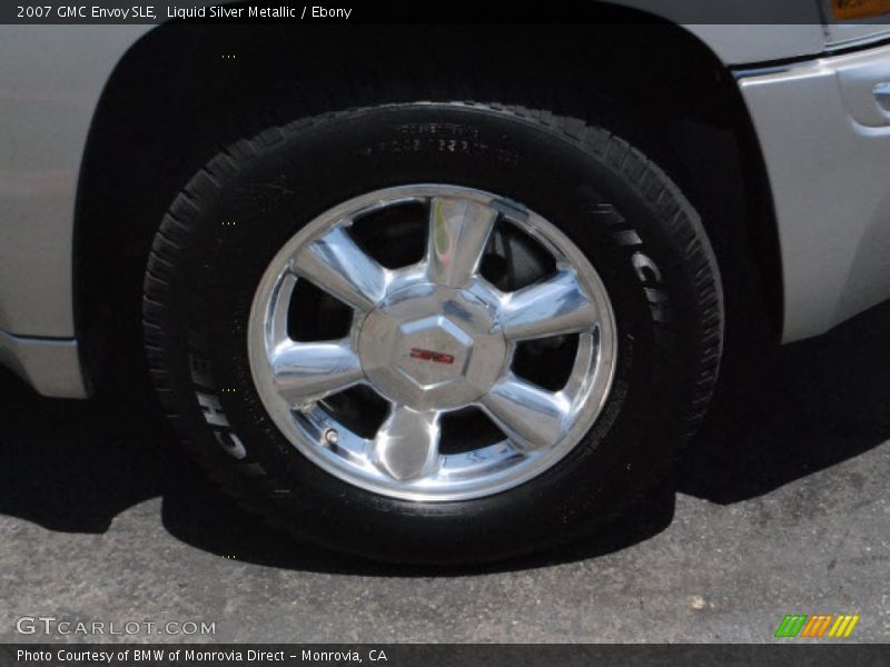 Liquid Silver Metallic / Ebony 2007 GMC Envoy SLE
