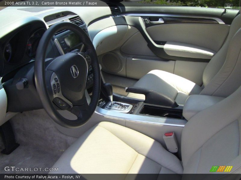 Carbon Bronze Metallic / Taupe 2008 Acura TL 3.2