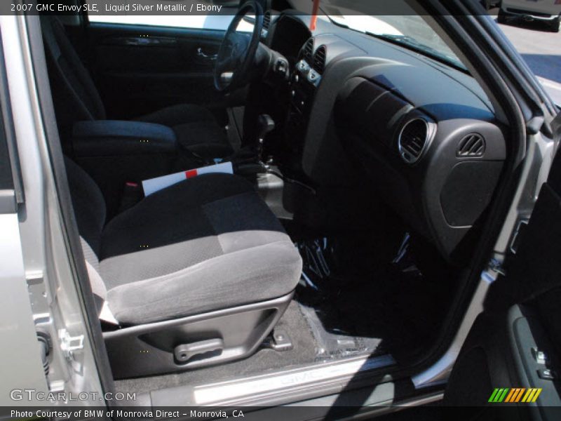 Liquid Silver Metallic / Ebony 2007 GMC Envoy SLE