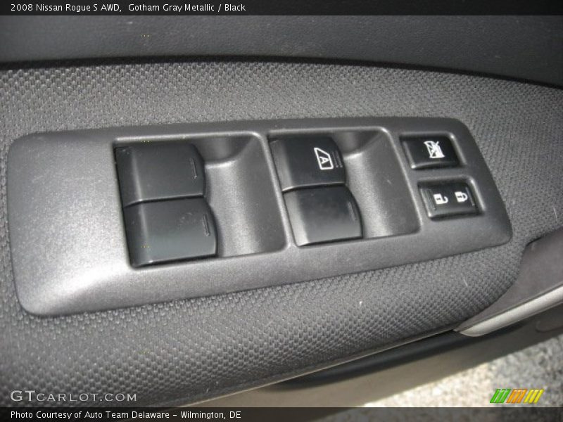 Gotham Gray Metallic / Black 2008 Nissan Rogue S AWD