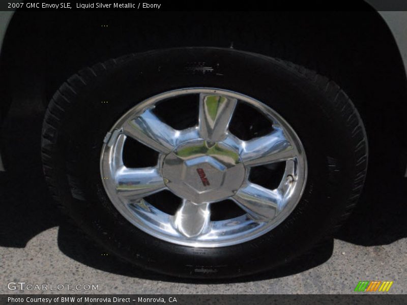 Liquid Silver Metallic / Ebony 2007 GMC Envoy SLE