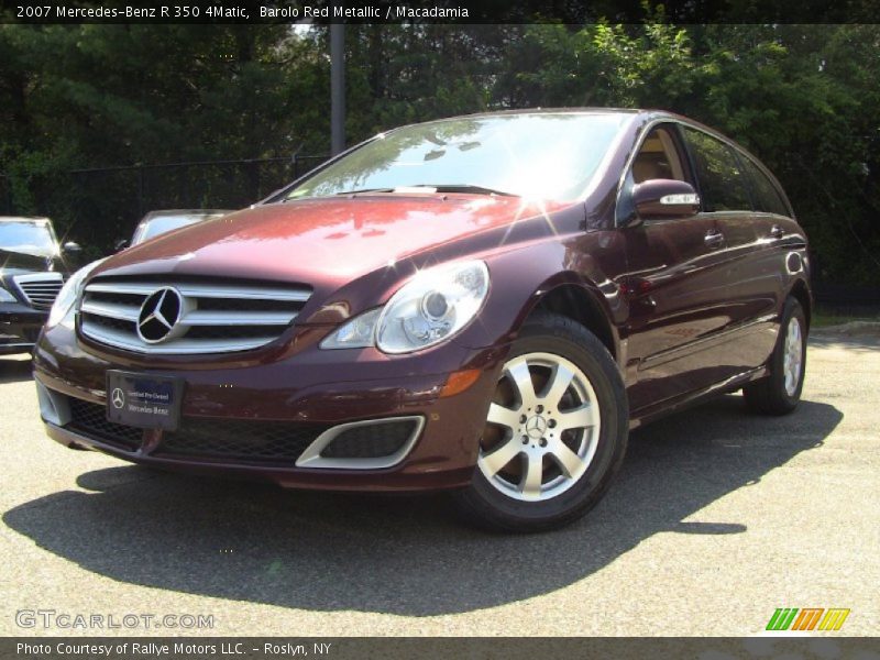 Barolo Red Metallic / Macadamia 2007 Mercedes-Benz R 350 4Matic