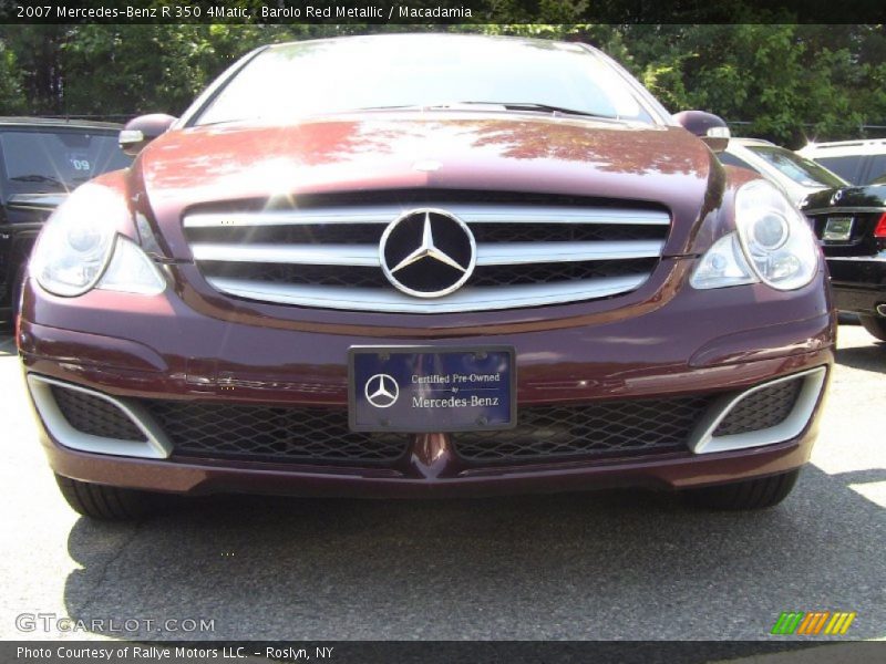 Barolo Red Metallic / Macadamia 2007 Mercedes-Benz R 350 4Matic