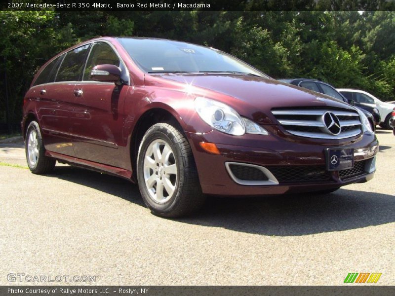 Barolo Red Metallic / Macadamia 2007 Mercedes-Benz R 350 4Matic