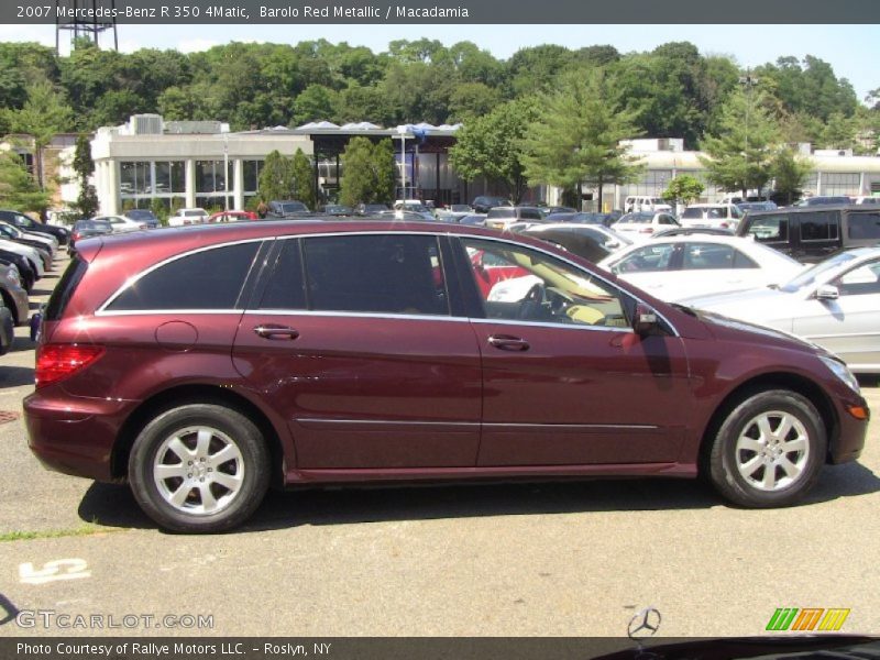 Barolo Red Metallic / Macadamia 2007 Mercedes-Benz R 350 4Matic