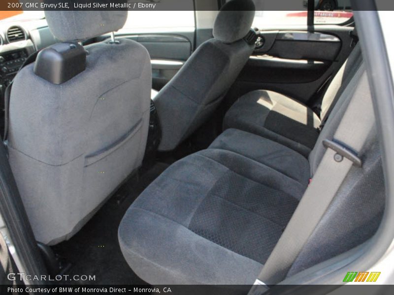 Liquid Silver Metallic / Ebony 2007 GMC Envoy SLE