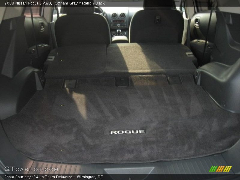 Gotham Gray Metallic / Black 2008 Nissan Rogue S AWD