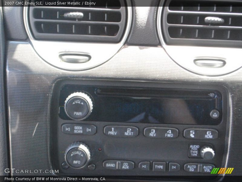 Liquid Silver Metallic / Ebony 2007 GMC Envoy SLE