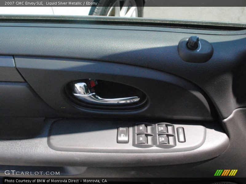 Liquid Silver Metallic / Ebony 2007 GMC Envoy SLE