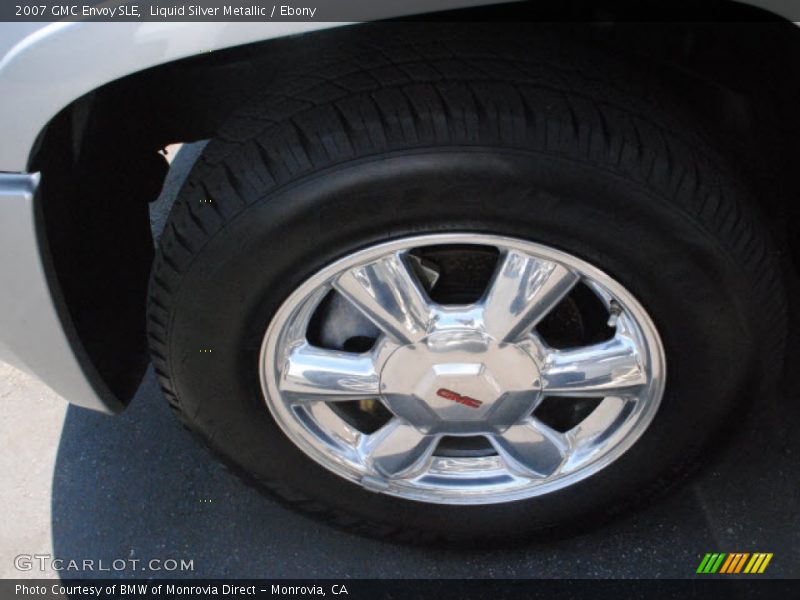 Liquid Silver Metallic / Ebony 2007 GMC Envoy SLE